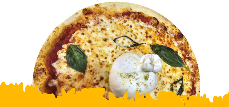 Pizza 100% artesanal